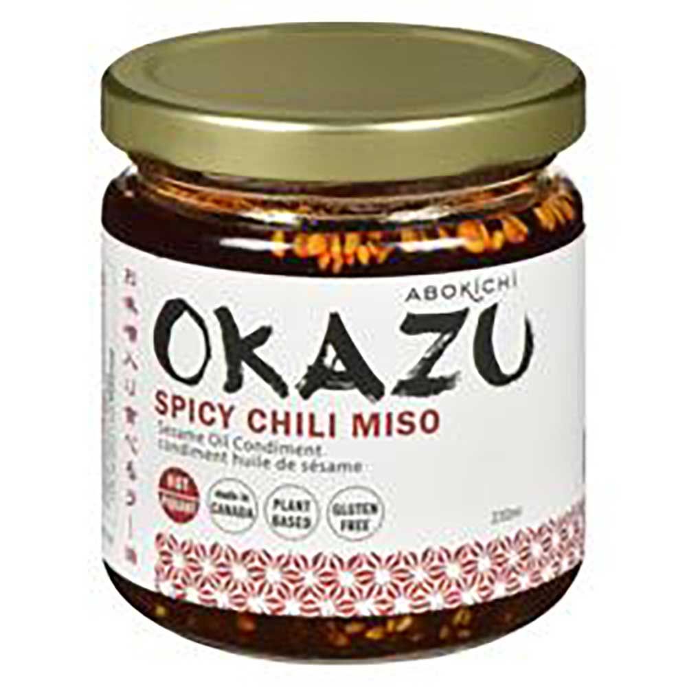 Okazu Condiment Miso Épicé Au Chili, 230 Ml -- 12 Par Boîte