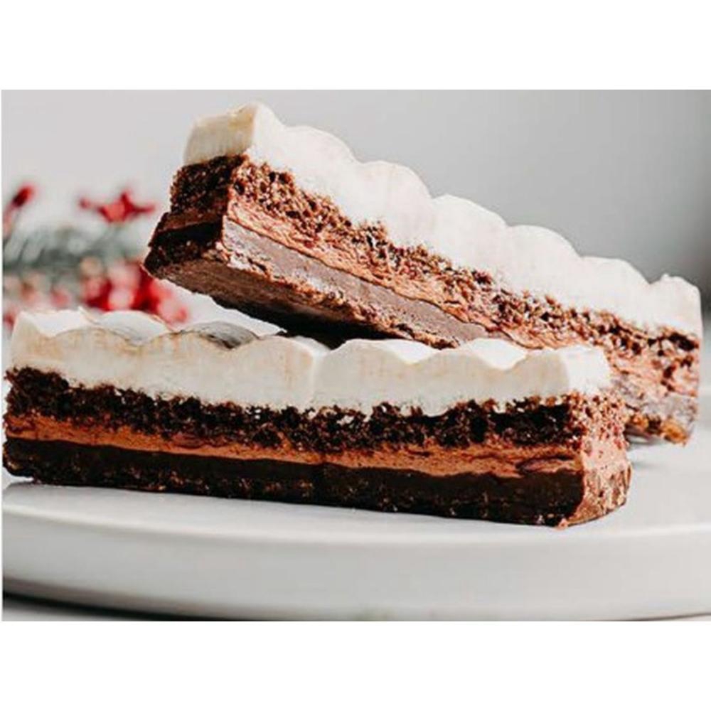 Crispy Black Forest Strip Cake