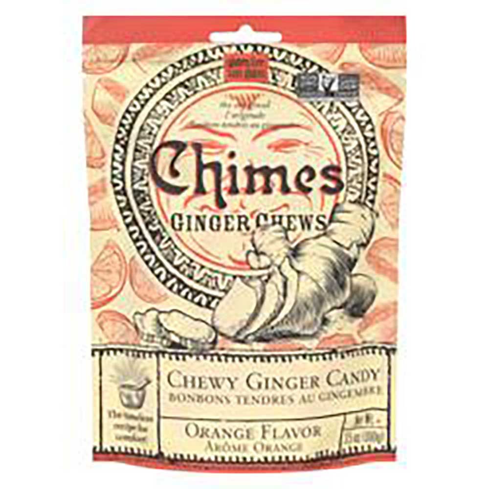 Chimes Orange Ginger Chews, 100 G -- 12 Per Case