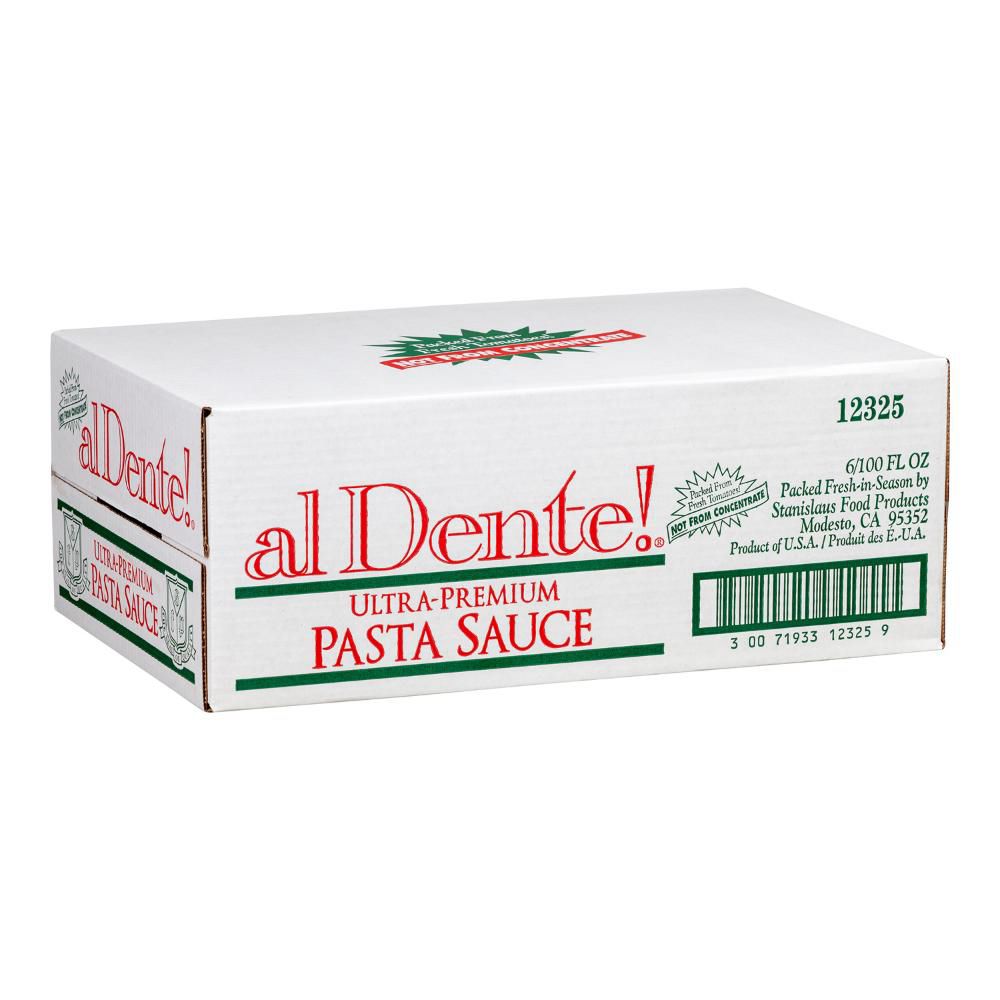 Al Dente Sauce Pour Pâtes Ultra Premium, 2,84 L -- 6 Par Boîte