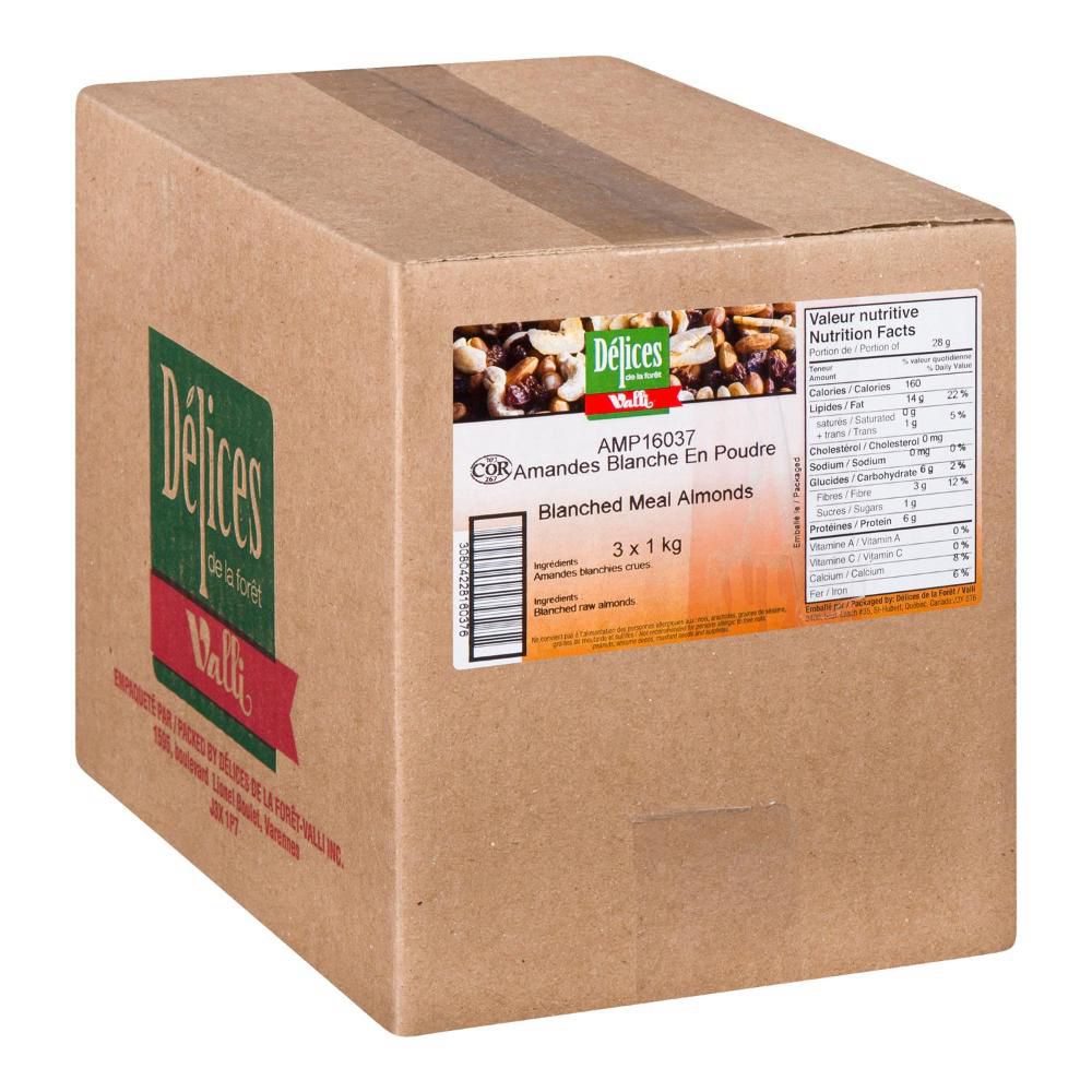 Delices Foret Extra Fine Blanched Almond Meal, 1 Kg -- 3 Per Case