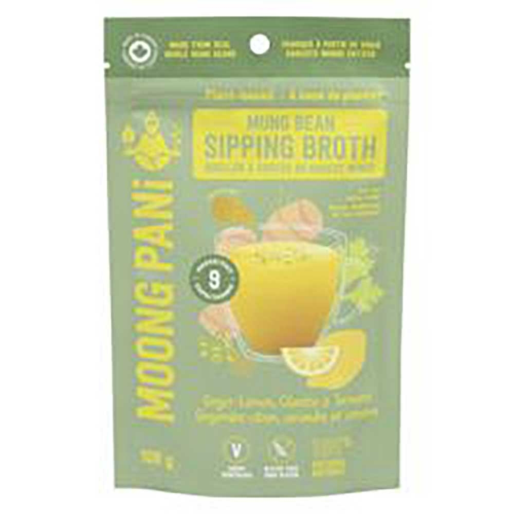 Ginger Lemon and Cilantro Sipping Broth