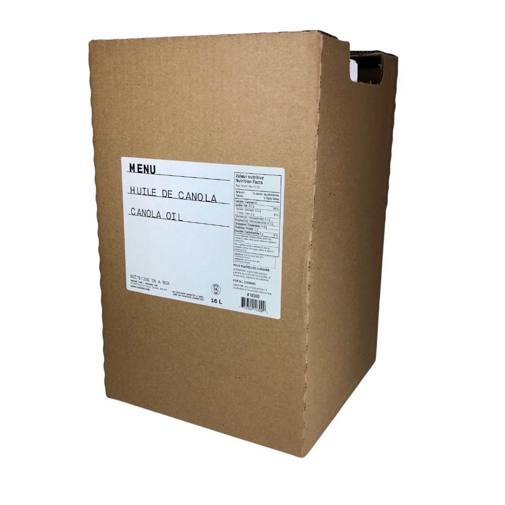 Menu Huile De Canola - Bidon En Boîte, 16 L