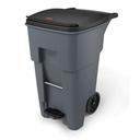 Brute Gray Step-On Rollout Container