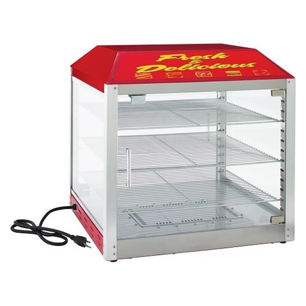 Winco 120 Volts Two Door Pass Through Warmer Set, 18 Inch