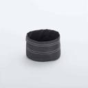 American Metalcraft Black Kraft Paper Bag, 5 inch Dia