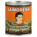 Sliced Green Pickled Jalapeno Peppers