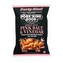 Himalayan Pink Salt and Vinegar Fried Pork Rinds