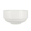 Willow Alumina Vitrified 10 Ounce Unhandled Stacking Soup Cup, 36 count