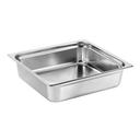 18/10 Stainless Steel Square Insert Fits S553 Diva Induction Chafer, 12 3/4 x 13 7/8 x 3 1/2 inch