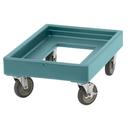Cambro Slate Blue Camdolly with Handle for 100MPC, 19.6 x 28.6 x 10 inch.