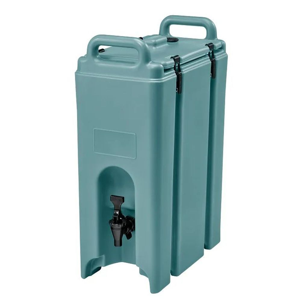 Cambro Camtainers Slate Blue Plastic Insulated Beverage Server, 4 3/4 Gallon Capacity