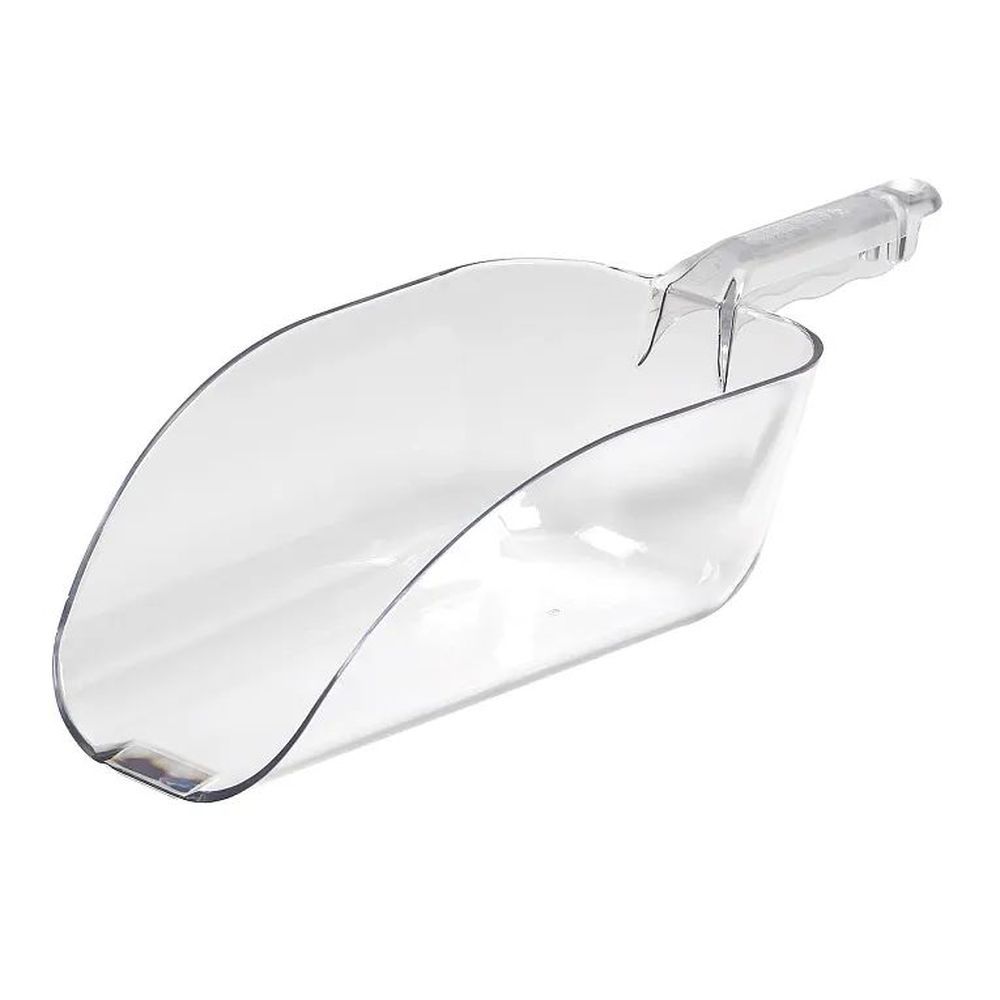 Cambro Camwear Clear Plastic Scoop, 64 Ounce Capacity
