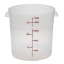Translucent Plastic Container, 18 Quart -- 6 per case