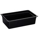 Cambro H-Pan Full Size Black High Heat Food Pan, 20 7/8 x 12 3/4 inch -- 6 per case