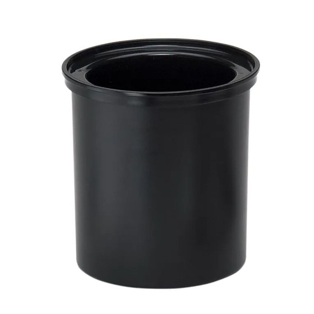 Cambro Coldfest Black 1.8 Quart Round Crock, 6 3/4 X 6 13/16 Inch