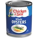 Chicken Of The Sea Whole Oyster, 8 Ounce -- 12 cans per case.