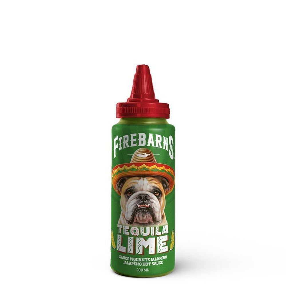 Firebarns Tequila Lime Hot Sauce, 7 Ounce -- 6 Per Case