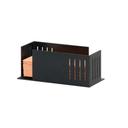Classic Black ABS Napkin Organizer
