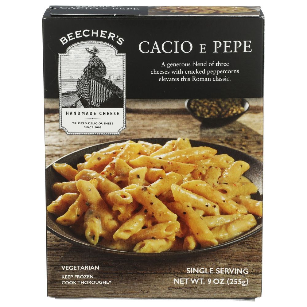 Beecher's Handmade Cheese Cacio E Pepe Pasta, 9 Ounce -- 8 Per Case