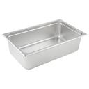 Winco 23 Gauge Stainless Steel Full Size Anti Jam Steam Pan, 6 inch -- 6 per case.