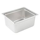 Winco 23 Gauge Stainless Steel Half Size Anti Jam Steam Pan, 6 inch -- 6 per case.