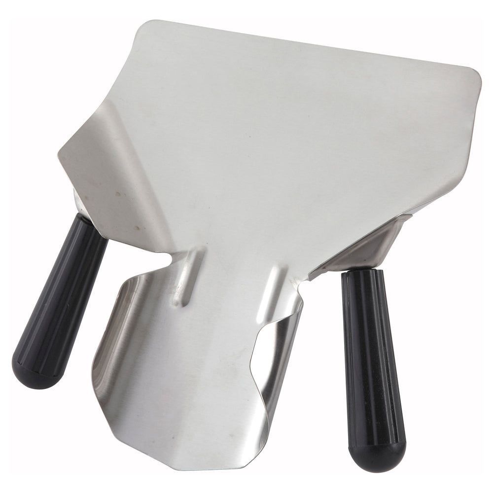 Winco Stainless Steel Dual Handles French Fryer Bagger, 9 X 8.25 X 2.25 Inch