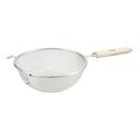 Winco Tinned Single Fine Mesh Strainer, 6 1/4 inch.
