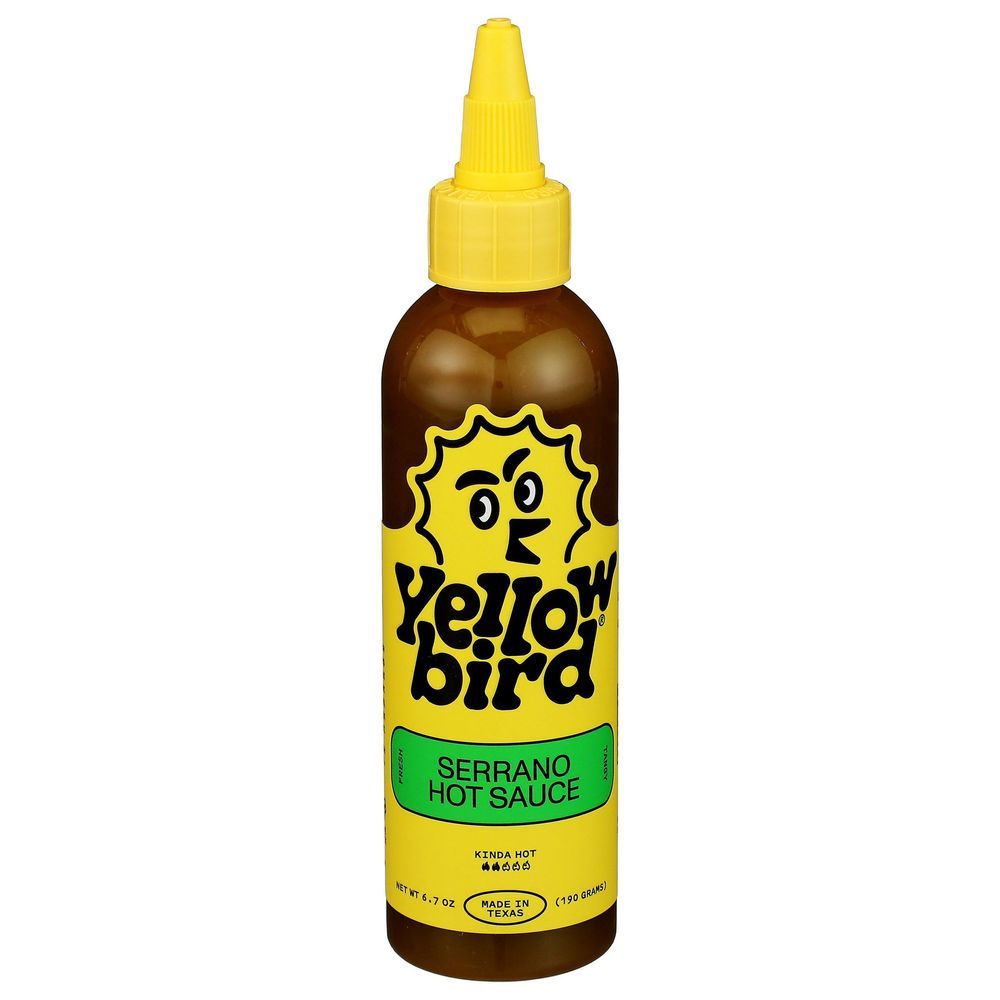 Yellowbird Serrano Hot Sauce, 6.7 Ounce -- 6 Per Case