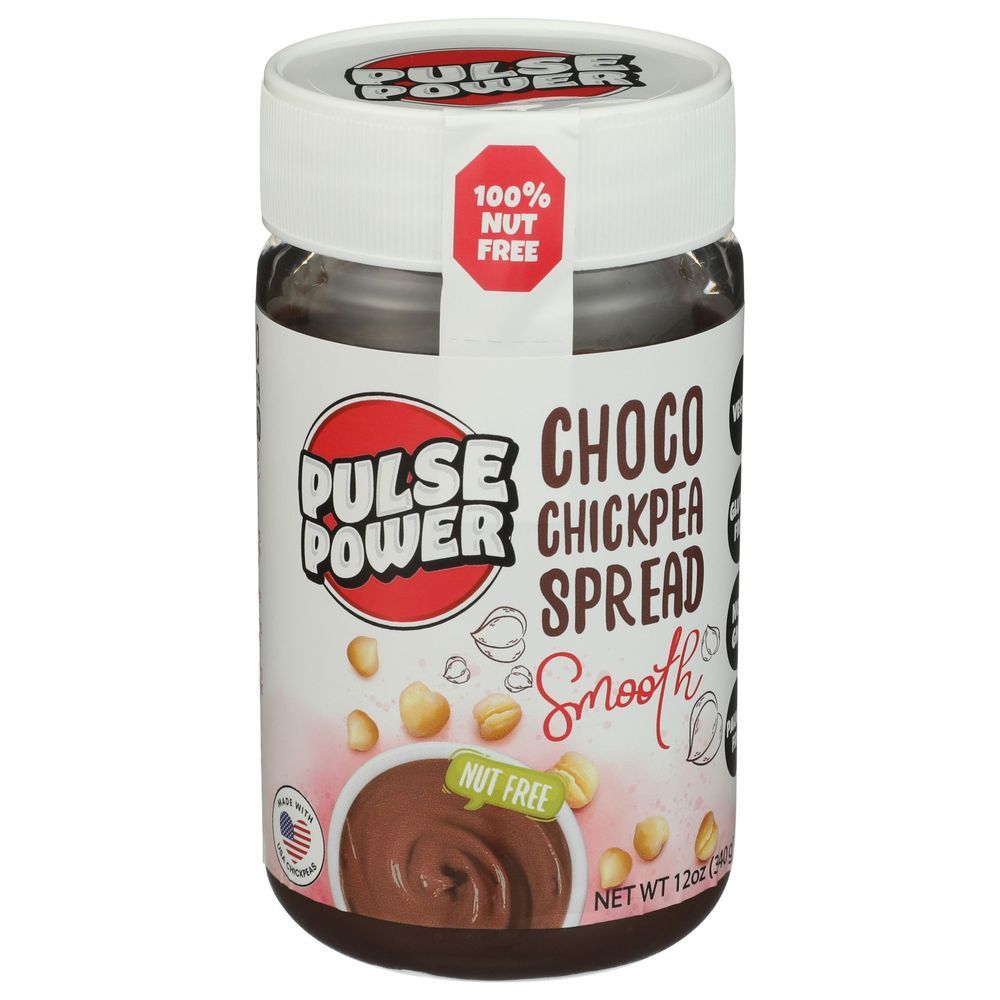 Pulse Power Choco Chickpea Spread, 12 Ounce -- 12 Per Case