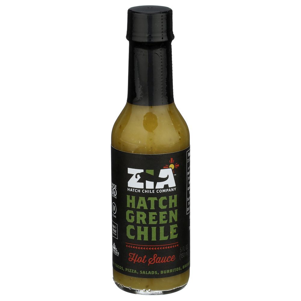Zia Hatch Green Chile Hot Sauce, 5 Ounce -- 12 Per Case