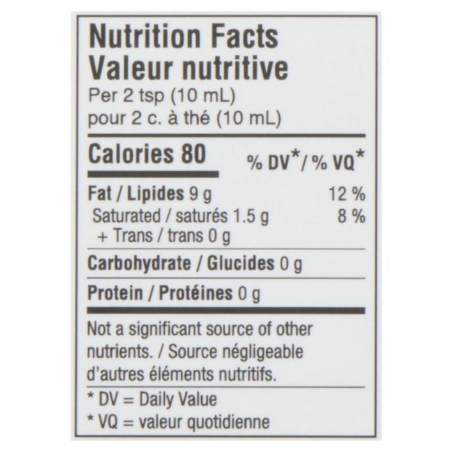 Spectrum Culinary Huile De Canola Raffinée Biologique, 750 Ml -- 6 Par Boîte
