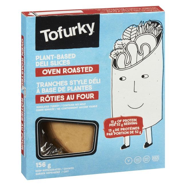 Tofurky Tranches De Charcuterie Rôties Au Four, 156 G -- 12 Par Boîte