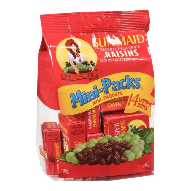 Sun Maid Raisins Secs, 14 G -- 168 Par Caisse