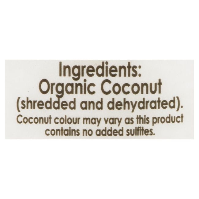 Unsweetened Shredded Coconut