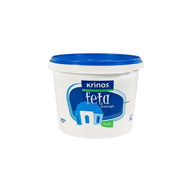 Krinos Fromage Feta Dur, 3 Kg
