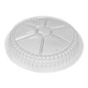 9 in Clear Polypropylene Anti-Fog Dome Lid