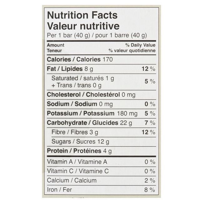 Taste Of Nature Organic Brazil Nut Snack Bar, 40 G -- 16 Per Case