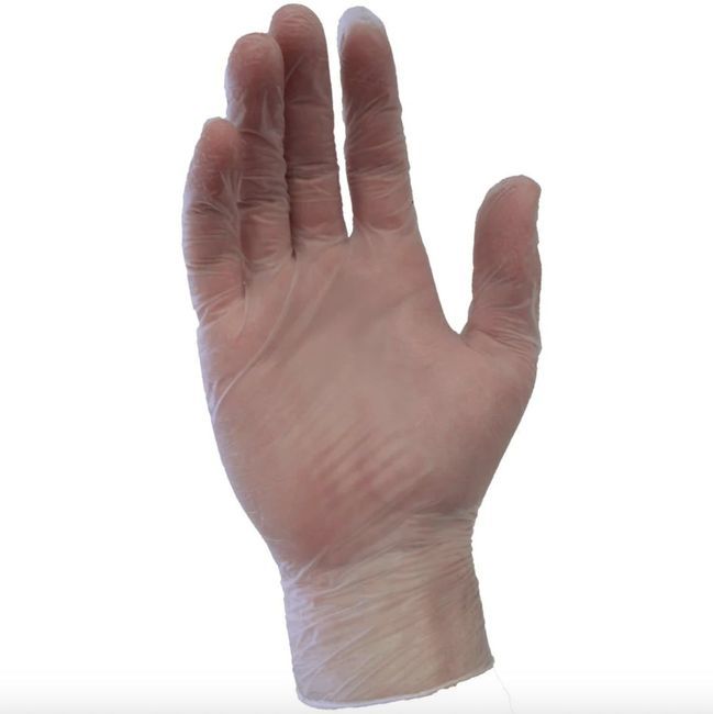 Suretouch Gants En Vinyle Transparents, Taille Moyenne, 3 Mil, Sans Poudre, 15 Po -- 100 Par Boîte