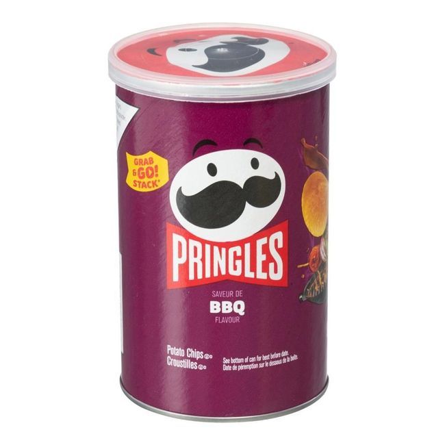 Pringles Chips De Pommes De Terre Bbq, 68 G -- 12 Par Boîte
