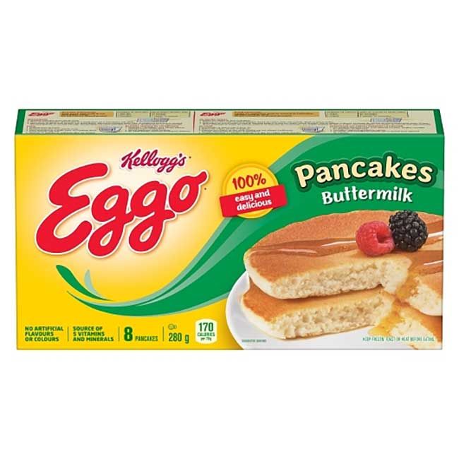 Kellogg's Crêpe Au Babeurre, 280 G -- 16 Par Boîte