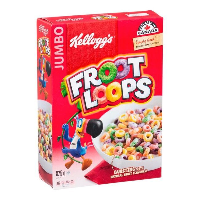 Froot Loops Céréales Jumbo, 730 G -- 14 Par Boîte