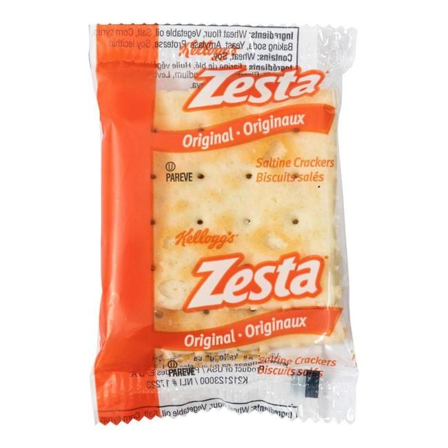 Kellogg's Craquelins Salés Zesta, 6 G -- 500 Par Boîte