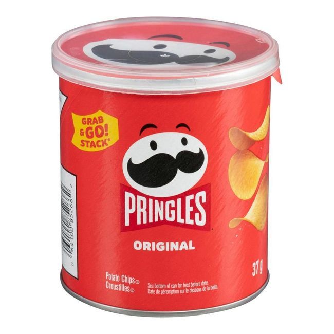 Pringles Chips De Pommes De Terre Originales, 37 G -- 12 Par Boîte