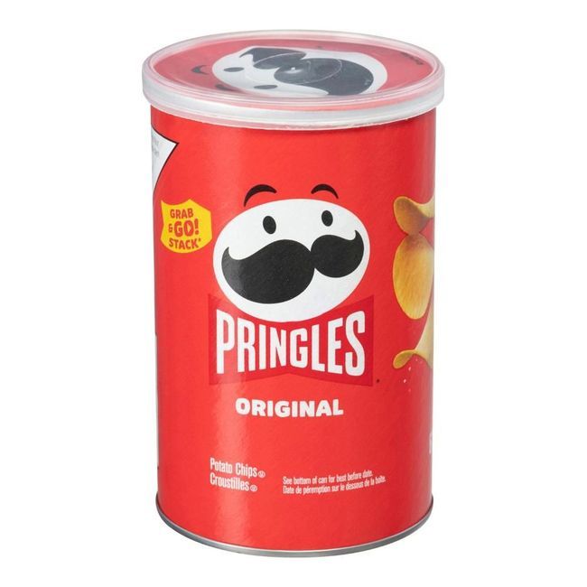 Pringles Chips De Pommes De Terre Originales, 67 G -- 12 Par Boîte