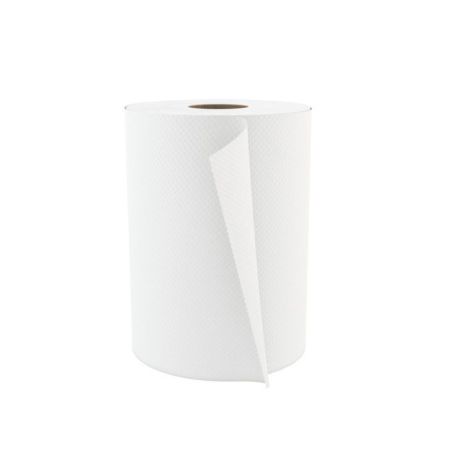 Cascades Rouleau De Papier Essuie-tout Blanc Pro Select 1 Épaisseur, 350 Pi -- 12 Par Boîte