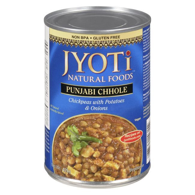 Jyoti Natural Foods Punjabi Chhole, 425 G -- 12 Per Case