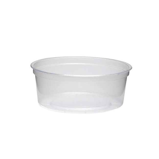 WNA 8 oz Clear Polypropylene Deli Container