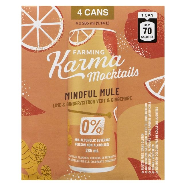 Lemon and Ginger Mindful Mule Mocktails