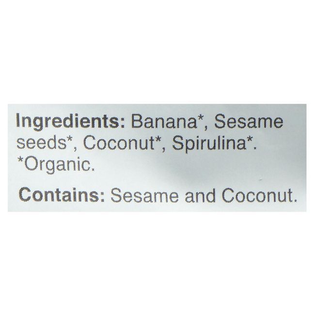 Nud Fud Spirulina Banana Crisps, 66 G -- 6 Per Case
